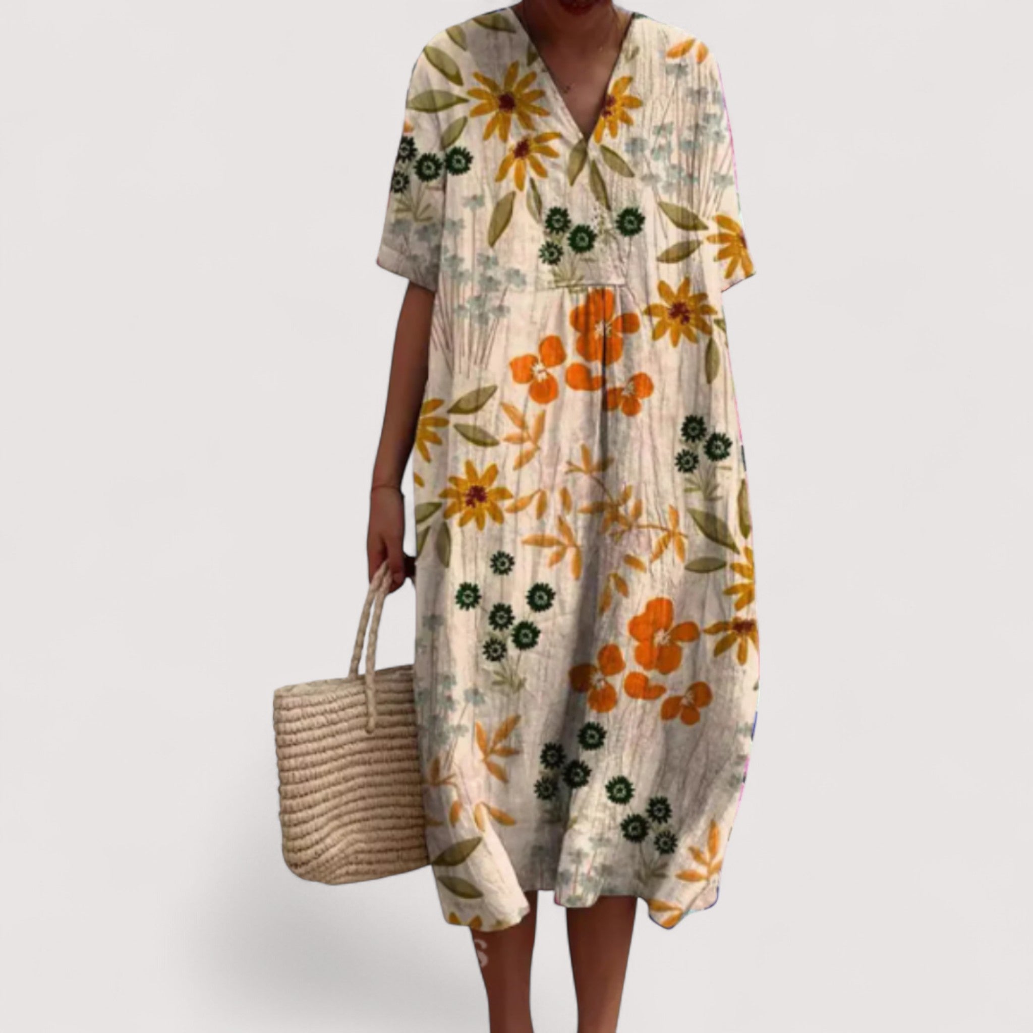 Dagna™ | Elegant blomsterkjole