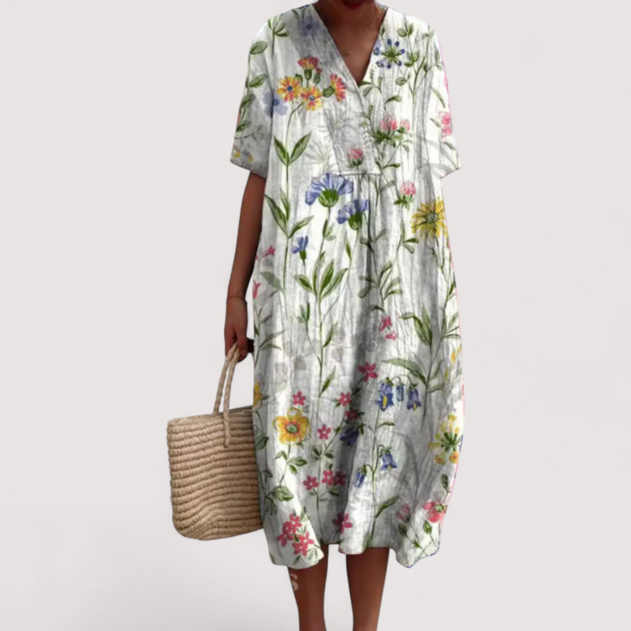 Dagna™ | Elegant blomsterkjole