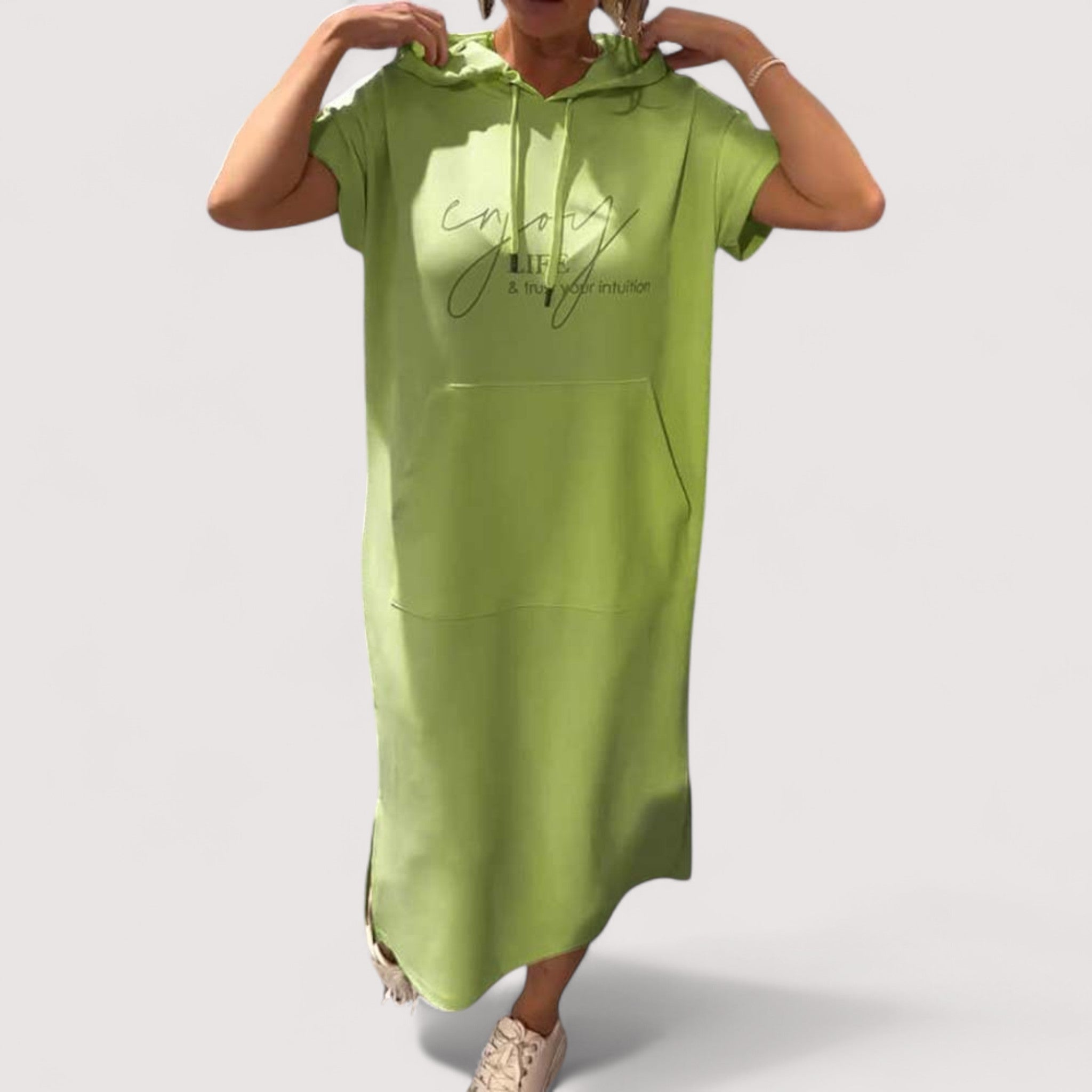 Ellen™ | Casual hættekjole