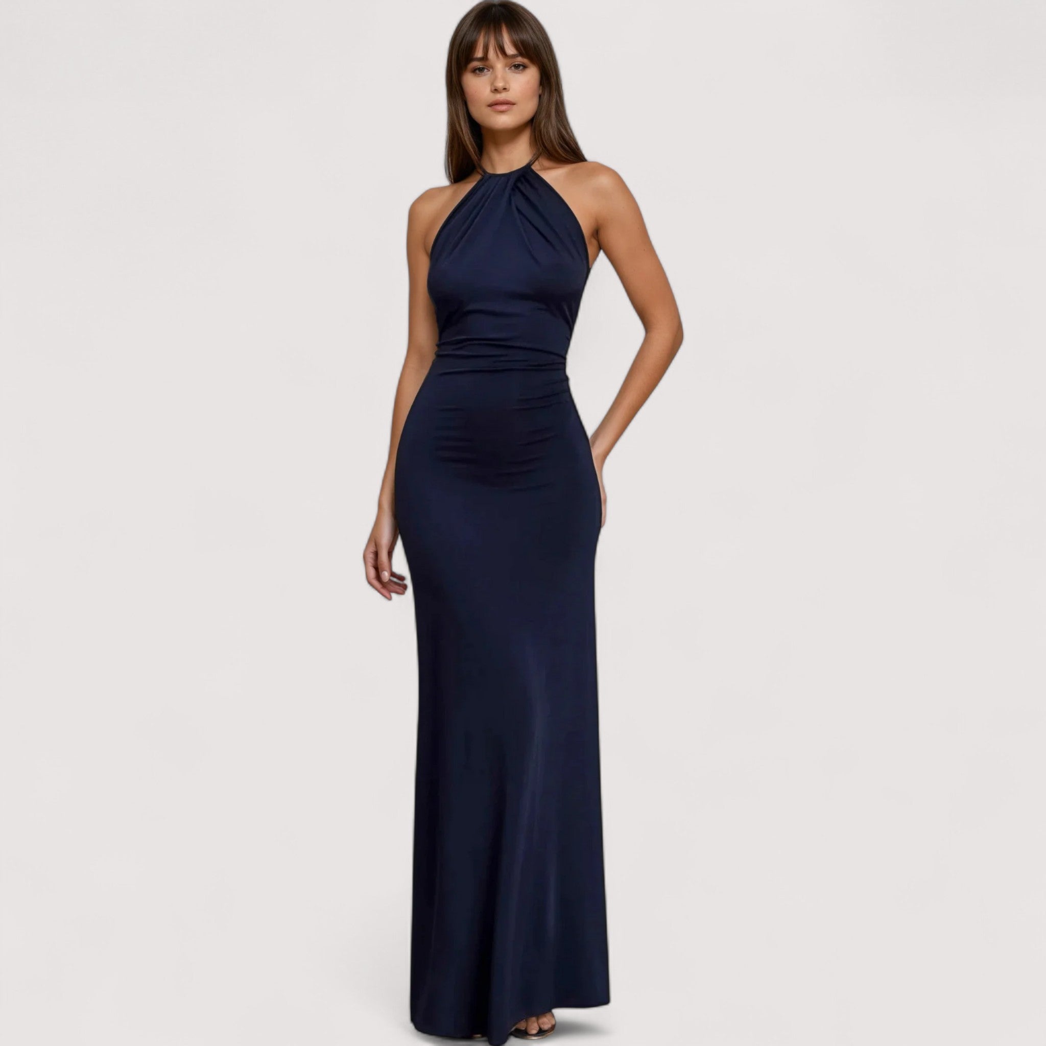 Orla™ | Halterneck Maxi Kjole