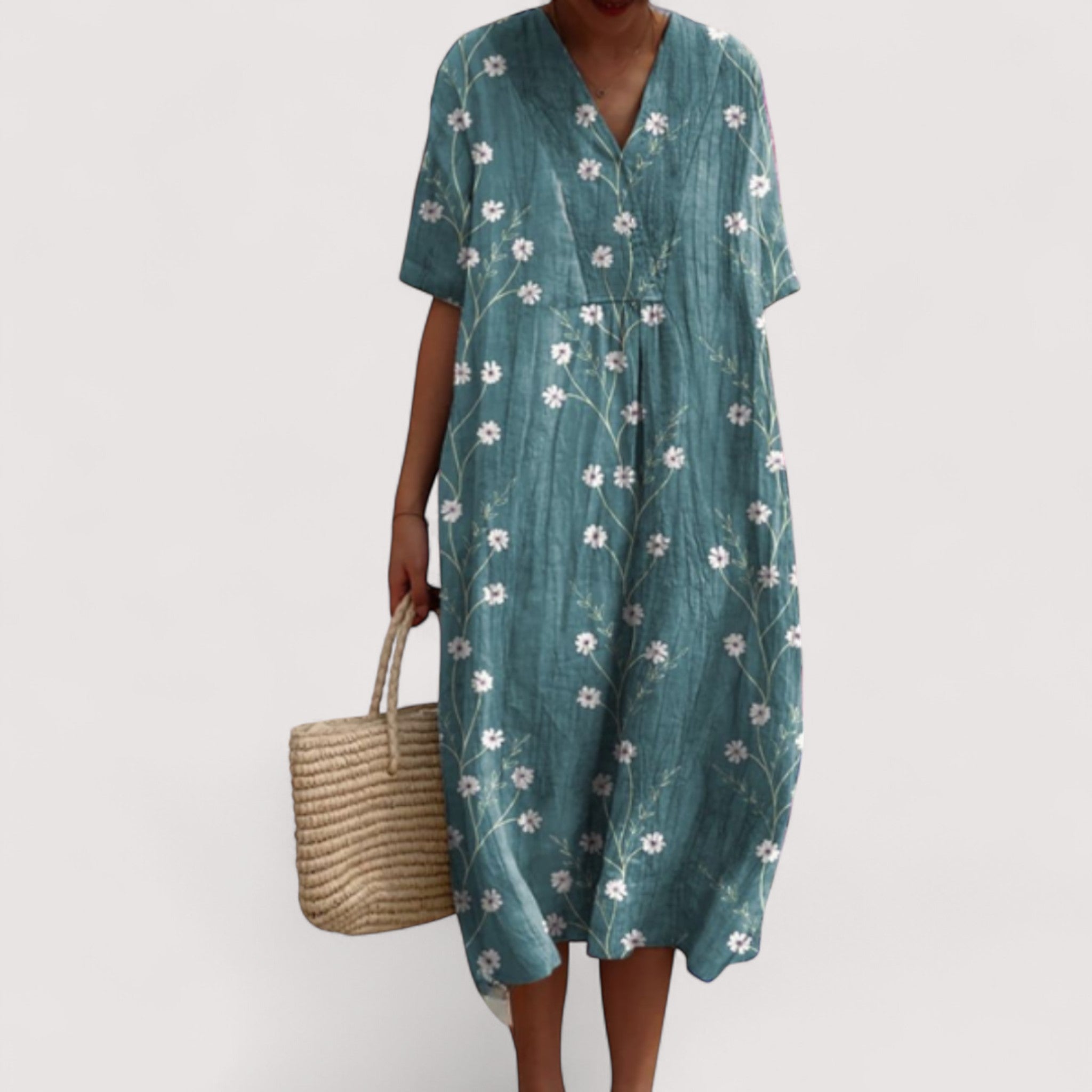 Dagna™ | Elegant blomsterkjole