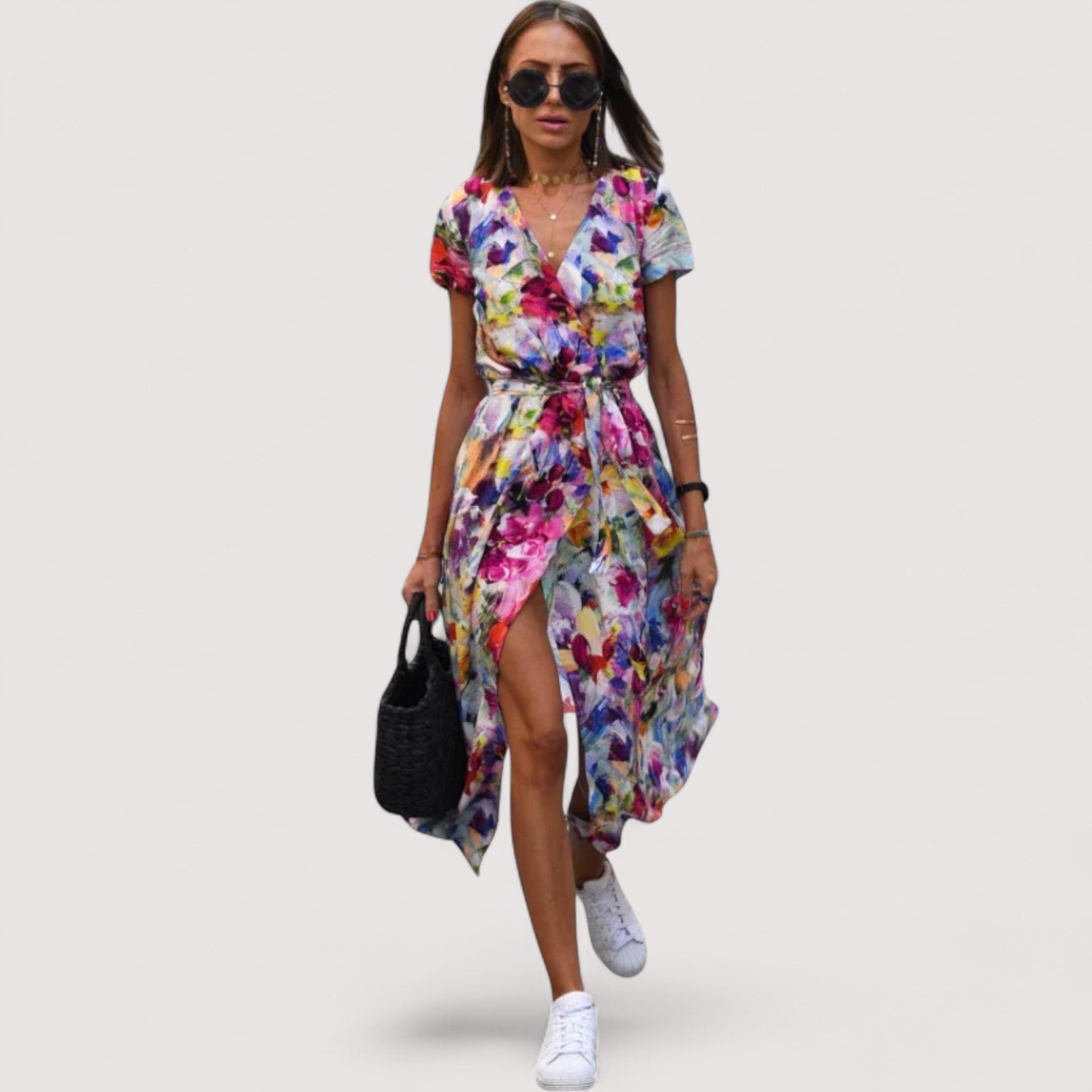 Sanne™ | Elegant bomuldskjole