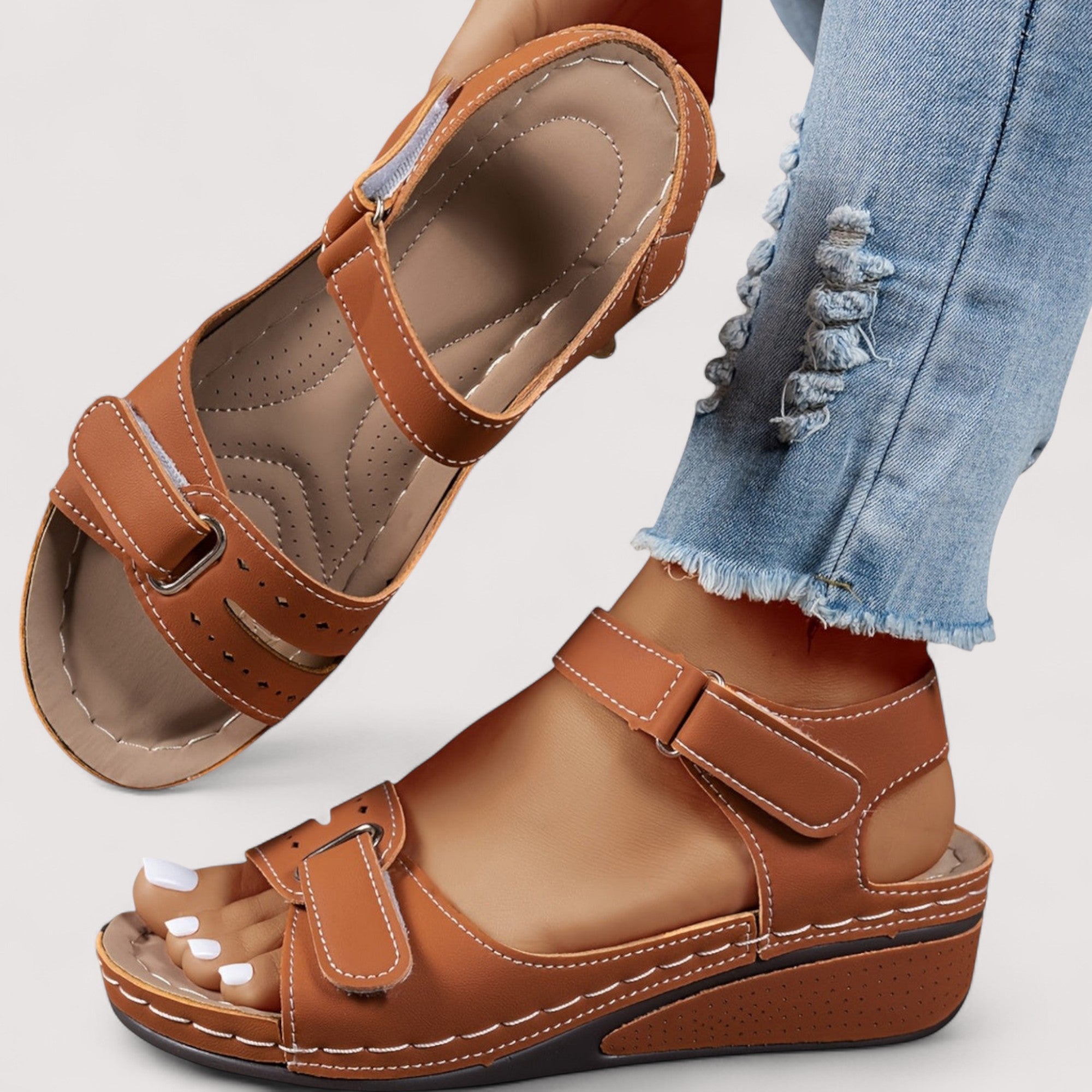 Lea™ | Moderne ortopædisk sandal