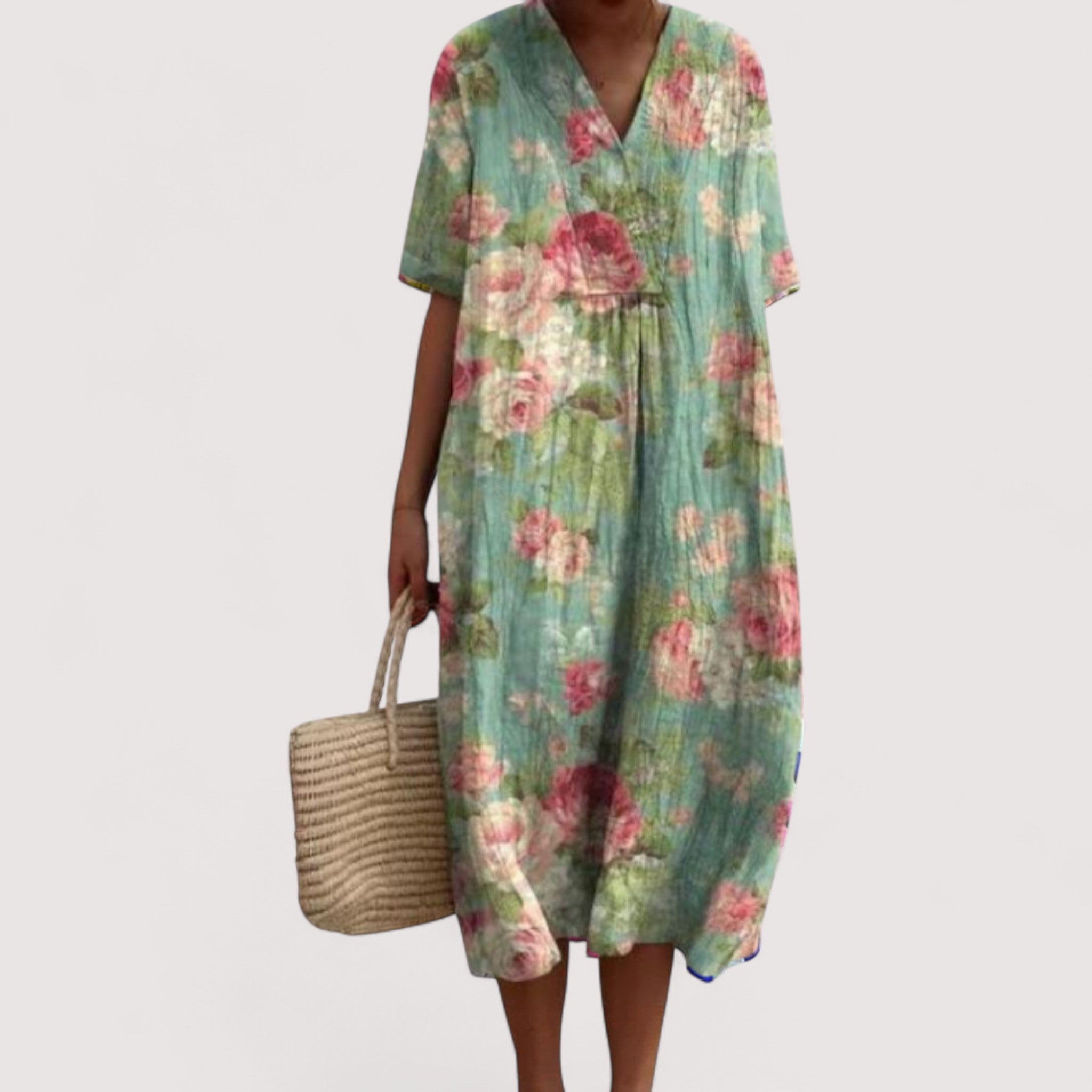 Dagna™ | Elegant blomsterkjole