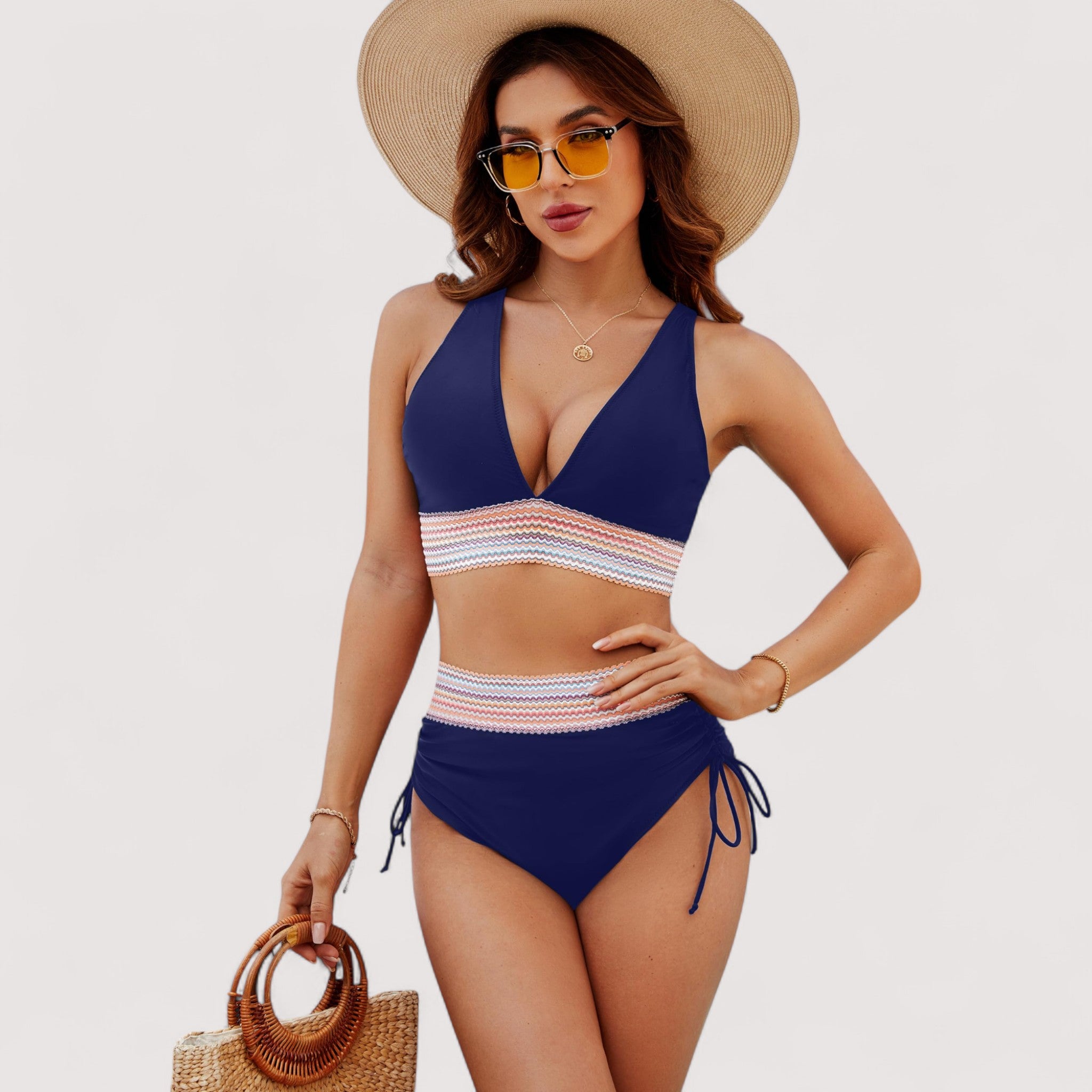 Sofia™ | Højtaljet Bikini Sæt