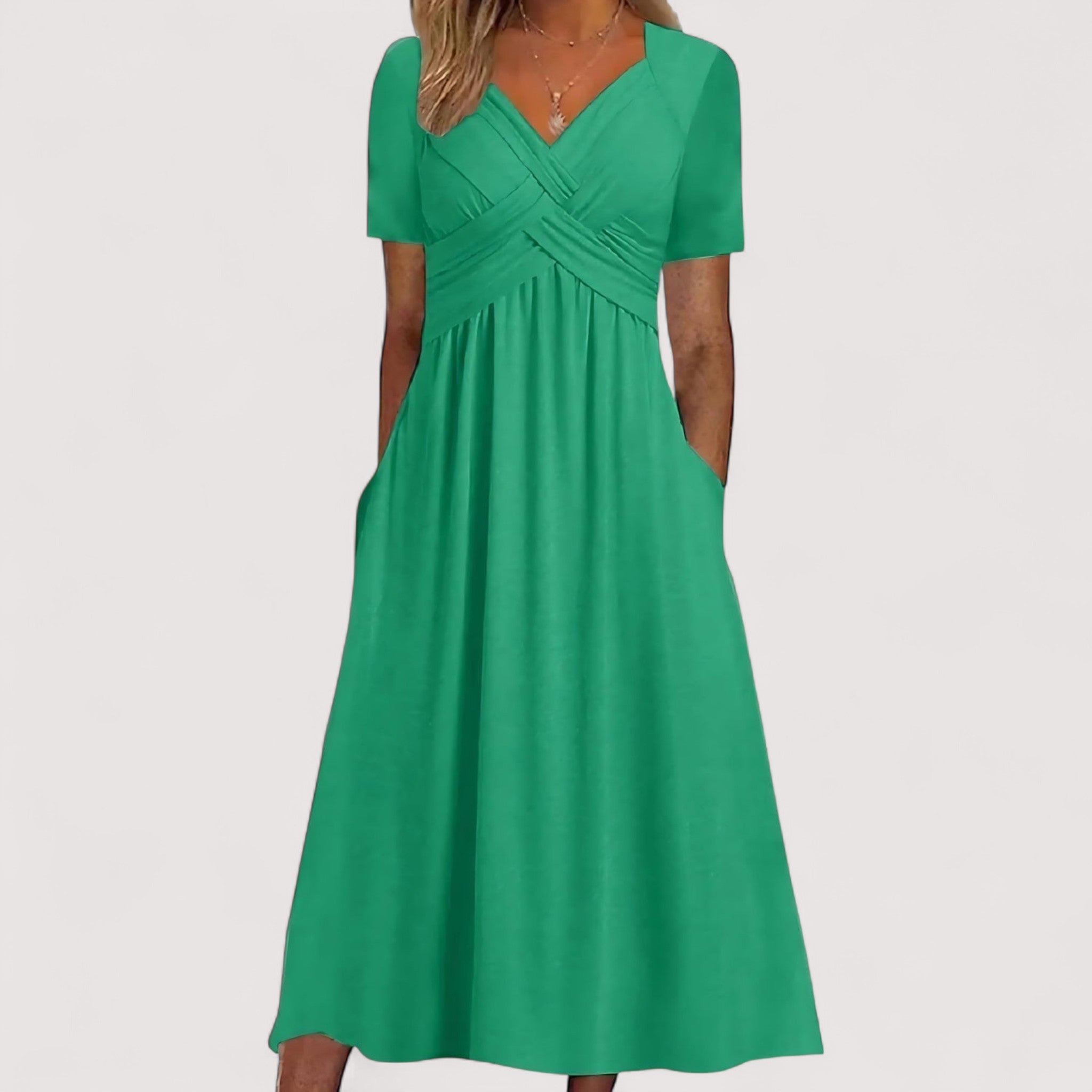 Nicoline™ | Elegant Midi Kjole