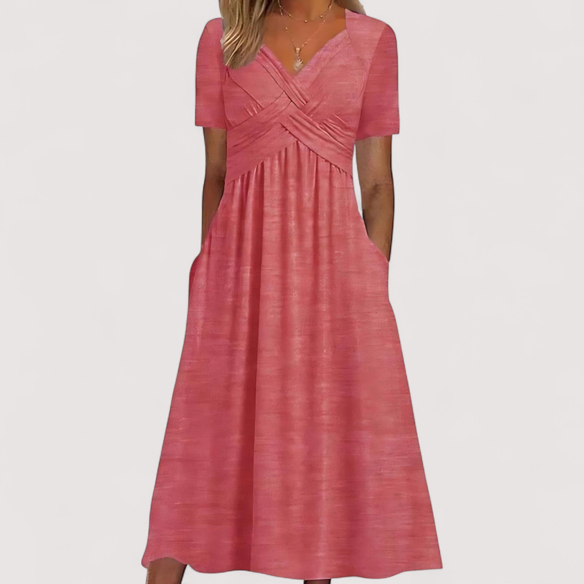 Nicoline™ | Elegant Midi Kjole