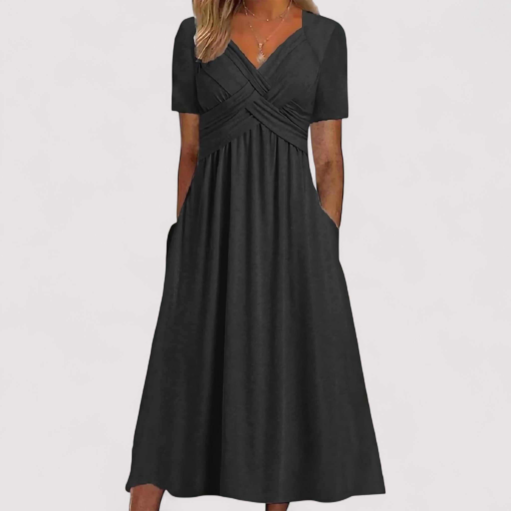 Nicoline™ | Elegant Midi Kjole
