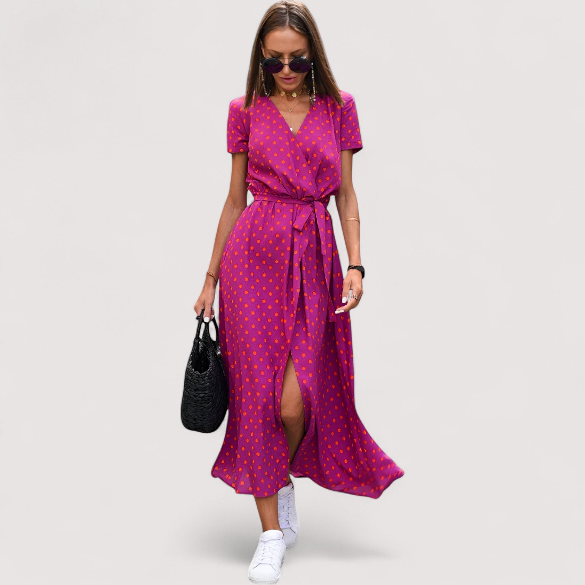 Sanne™ | Elegant bomuldskjole